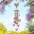 for Mom Chicken Wind Chimes for Outside,Chicken Gifts for Women/Men/Sympathy/Memorial Gifts/Birthday Festival Metal