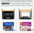 13/30/33+ 1 SET Upgrade Larger, Fit Gallon Trashbag Perfectly - Stackable Trash Bag Holder with Tags & Bamboo Top