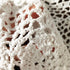 2pcs, 15X27inches,Hand USTIDE Crochet Lace Table Runner White Crochet Table Doilies Table Topper for End Table