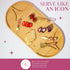 Paris Hilton Charcuterie Board and Serving Set - Customizable Magnetic Bamboo Board with Cheese Utensils, 7-Piece Set,