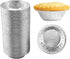 (60 Pack) 5 Inch Pie Tins, Disposable Mini Pies Tin for Baking, Foil Tins for Freezer-to-Oven Use