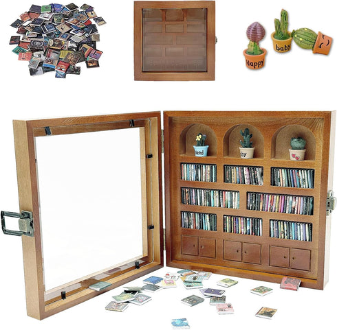 Anxiety Bookshelf - Shake Away Your Anxiety, Mini Books Display for Stress