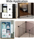 AUXBC 40PCS Closet Cube Connectors Plastic Storage Wire Cube Connectors ABS Connectors Organizer for Modular Storage