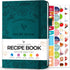 Legend Recipe Book – Blank Family Cookbook to Write In Your Own Recipes – Empty Cooking Journal, Hardcover, A5, 58