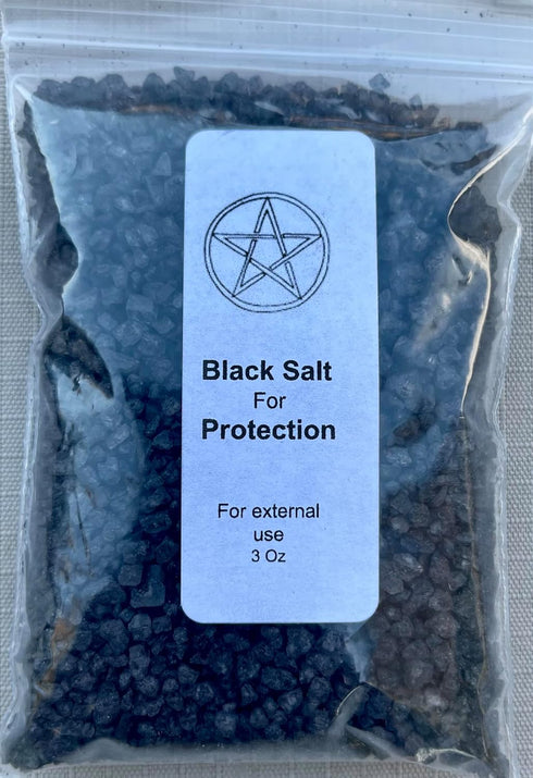 The Better Scents Black Salt for Protection Rituals- Spell- Purifying- Cleansing- Metaphysical- Wiccan Supplies *