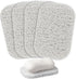 Yadream 4PCS White Soap Holder PadBPA-Free Savers Pads for Soap Dish,Easy to Clean