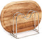 Stainless Steel Wire Cutting Board Holder, Kitchen Organizer with 2 Sections