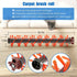 Filter Brush Replacement Compatible with Bissell CrossWave, 4 Brush Roll 1868 + 3 Vacuum Filter 1866