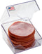 Mini Deli Keeper, Storage Container for Fridge, Food Storage Box with Lid, Small Cold Cuts Holder for Refrigerator -