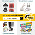 Super Cute Fridge & Locker Magnets – 12 Vibrant Glass Magnets – Strong Hold for Photos, Notes, Aesthetic Decoration