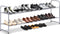 MISSLO 2 Tier Long Shoe Rack for Closet Shoe Organizer Holds 18-Pairs,