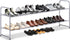 MISSLO 2 Tier Long Shoe Rack for Closet Shoe Organizer Holds 18-Pairs,