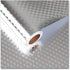 CRE8TIVE Stainless Steel Contact Paper, 12"x80" Metallic Silver Wallpaper, Peel and Stick Waterproof for Kitchen