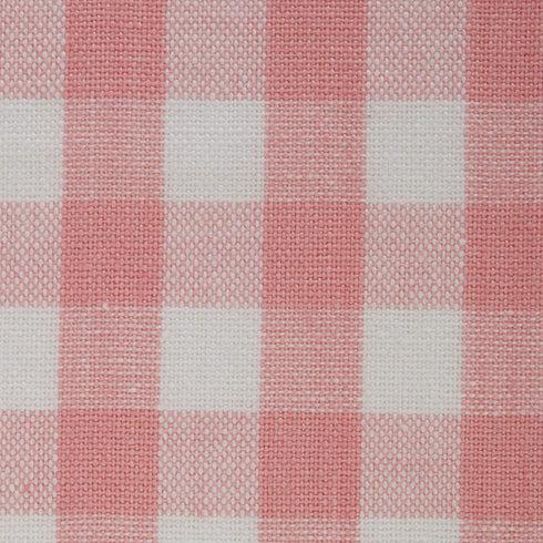 DII Pink Gingham Check Tabletop Collection, Placemat Set