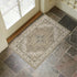 Collive Washable Indoor Doormat - Non-Slip Retro Floor Mat 20" x 32" Quick Absorbent Entrance Rug in Distressed Taupe