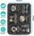 Kuyig Home Countertop Counter 24inx18in Coffee Bar Mat Accessories for Super Absorbent Anti-Slip Silicone Flower Dish