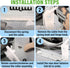 8194001 Dishwasher Door Balance Link Kit, Replaces 8194001VP W10158291, Compatible with Kenmore Whirlpool Maytag