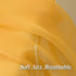 HUTO Gold Yellow Sheer Curtains, 45 Inch Length for Small Windows, 2 Panels, 52 by 45 Inches Long