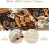 Houselerax Country 13" x60" Coffee Theme Table RunnerCoffee Theme Latte Tea Cup Rustic Farmhouse Kitchen Dining Table