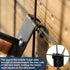 Double Gridwall Hooks, 24 Pcs Display Hooks for Grid Wall Panel, Durable Peg Hook Wall Grid Panel Hooks for Retail
