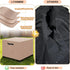 2PCS 32"L 32"W 20"H 600D LYHNMW Outdoor Patio Ottoman Cover, x x Waterproof Furniture Covering Protector , Heavy Duty