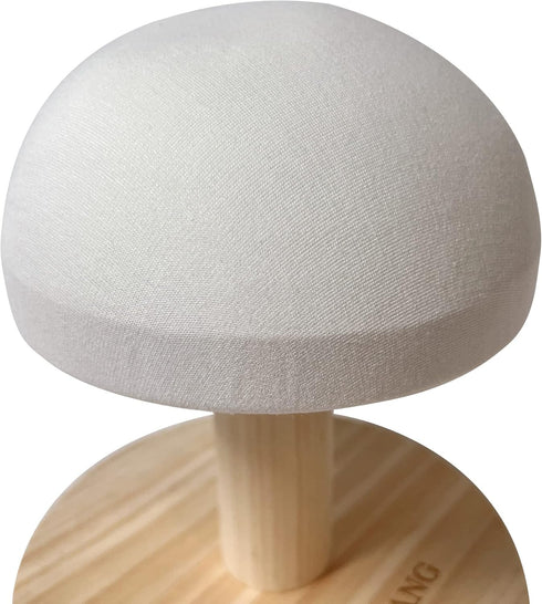 Bra Wooden Ironing Board, Mini Iron Padded Sleeve Pillow Board, Stool with Round Base for Pressing