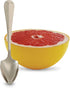 HIC Kitchen Stainless Steel Grapefruit Dessert Spoons, Set of 2 with Pointed Tip and Serrated Edge