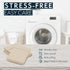 HC Collection King Pillow Cases Set of 2, Microfiber, Extra Soft, Easy Care & Machine Washable, Taupe