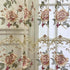Luxury Embroidered Sheer Curtain for Living Room, 84 inch Length, Custom Elegant Luxurious Embroidery Drape (39x84 inch)