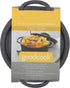 GoodCook Pre-Seasoned Cast Iron Mini Dutch Oven, Black