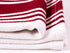 KAF Home Kitchen Towels, Set of 4 Absorbent and Durable, 18 x 28 Inches, Perfect for Drying Dishes - Wine