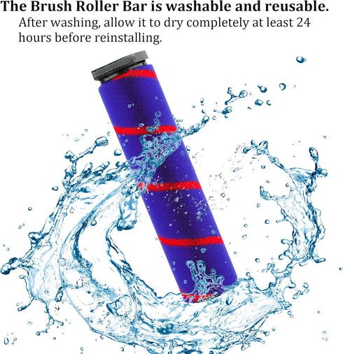 V6, DC58, DC59, DC61, DC62, DC74 Replacement Soft Roller Cleaner Head Compatible with Dyson Cordless Vacuum Cleaner