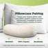 Bean Products Kapok Neck Roll Pillow for Sleeping – Hypoallergenic Organic Cotton Fabric Neck Pillow for Pain Relief