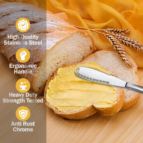 Stainless Steel Butter Knife, Kitchen Gadget and Butter Spreader