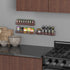 Simple Houseware Wall Mounted Spice Rack Shelves Organizer, Bronze, 3-Pack by Simple Houseware