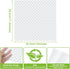 2 Pack 12 11.2 Inches Coopay Kitchen Sink Mat Plastic Protect Mat PVC Eco-friendly Adjustable Stainless steel/Porcelain