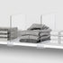 6 Closet Closet Aolloa PCS Shelf Dividers for Organization Acrylic Clear Shelf Divider for Wooden Shelving Suitable