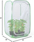 48" 28 28 48 Inches Outdoor Mesh Plant Enclosure, Mesh Plant Cover for Pests, Bird and Pest Protection Guard for Fruit