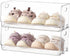 HBlife Clear Acrylic Kids Shoe Rack Baby Toddler Shoe Storage Organizer for