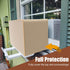 BJADE'S Window AC Cover for U-Shaped Window Air Conditioner Unit, Heavy-Duty, Waterproof 600D Polyester Outdoor