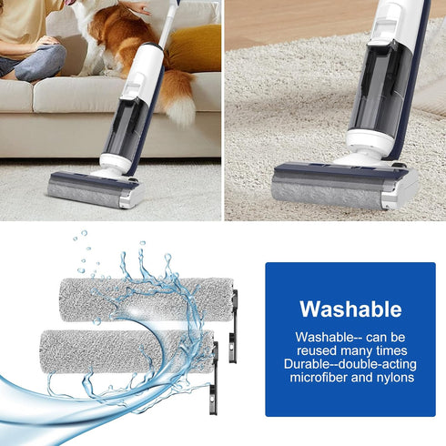 Fixbetter Set 5 2 2 1 Accessory for Tineco iFLOOR Breeze Complete Wet/Dry All-in-One Vacuum Cleaner Replacement Parts