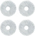4PCS Replacement Mop Cloth Pad for Dreame Bot L10S Ultra Robot Vacuum Cleaner Parts Accessories