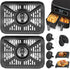 GWY Air Fryer Grill Pan - Replacement Crisper Plate for Ninja Foodi AD350CO DZ401 DZ550, Dishwasher Safe