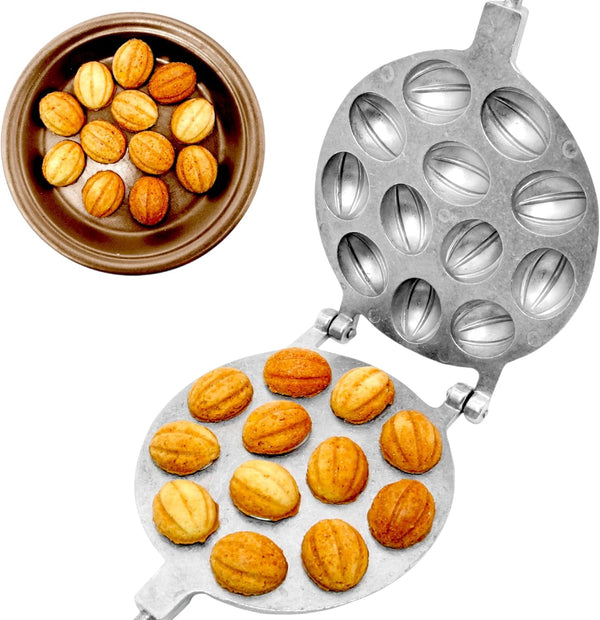 Walnut Cookie Mold Maker 12 - Oreshki Mold Maker - Walnut Cookie