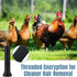 150 3/4 Inch Frienda Pcs Chicken Plucker Fingers for Machine Black Rubber Plucker Fingers Hair Removal Suit Holes