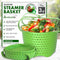 Avokado Silicone Steamer Basket for 3qt Instant Pot, 6qt, 8qt, BPA-Free, Dishwasher Safe Collapsible Vegetable Steamer