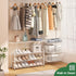 kiplant Closet, 3-Tier Closet Shoe Rack for Expandable Shoe Rack Metal Organizer, Heavy Duty Shoe Storage Shelf