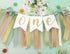 1st Sage Green One High Chair Banner - Simple Birthday Party Decorations,First Birthday Highchair Garland for Cake