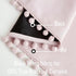 63inch 100% 2pcs 52"w Pom-pom Pink Blackout Curtains for Bedroom Length Energy Efficient Full Blackout Window Panels