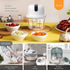 350ML Electric Garlic Chopper, Portable Veggie Chopper,Garlic Grinder Masher Onion Chopper, Blender to Vegetable